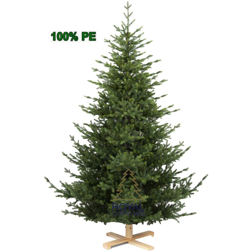 SALCAR Künstlicher Weihnachtsbaum 180cm - Realistische Nordmanntanne Mit Schnellaufbau